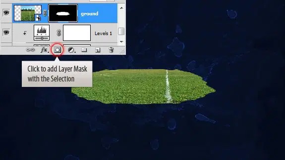 آمورش طراحی پس زمینه ورزشی در فتوشاپ